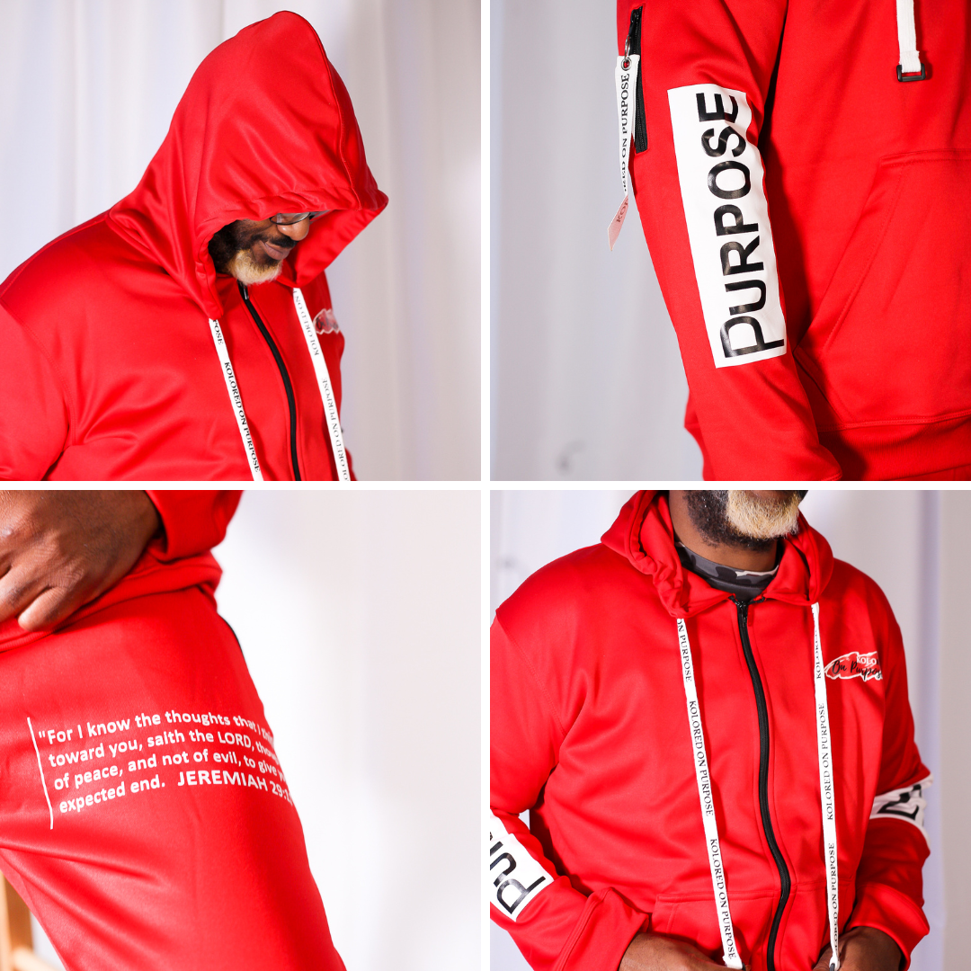 PRE-ORDER Unisex Jeremiah 2911 Printed Design Jogging Set