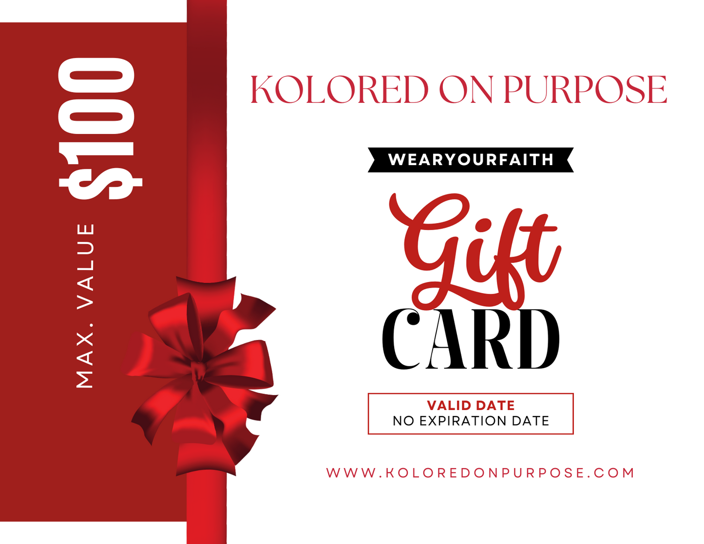 Kolored On Purpose Gift Card